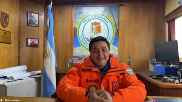 Sergio Jamel: "Actualmente hay nueve familias en la Antártida viviendo"