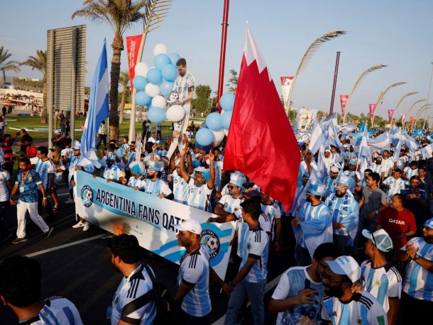 Guillermo Nicolás, embajador argentino en Qatar: "Hay entre 30.000 y 45.000 hinchas de la selección"