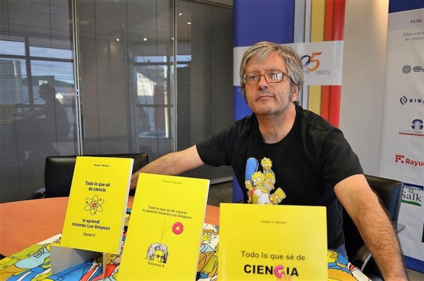 Claudio Sánchez: "A los alumnos les sorprende mi historia con Los  Simpson"