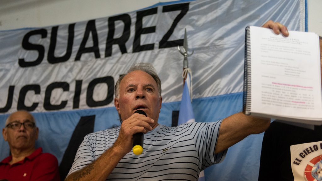 Caballo Suárez: &quot;Moyano no me representa ni a mí ni al movimiento sindical&quot;