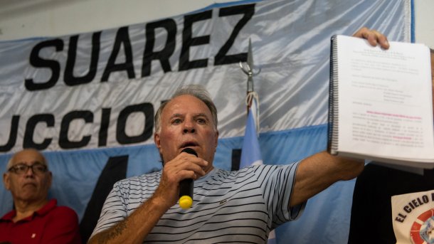 Caballo Suárez: "Moyano no me representa ni a mí ni al movimiento sindical"