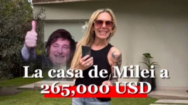 La asesora inmobiliaria a la que Milei quiere demandar: "Soy una simple mina que trata de ganarse la vida con construcciones de casas"
