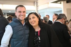 Paula Oliveto y Fernando Sánchez en Radio Rivadavia