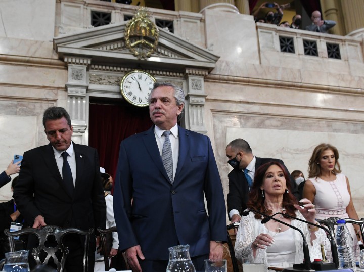 Los puntos principales del discurso de Alberto Fernández