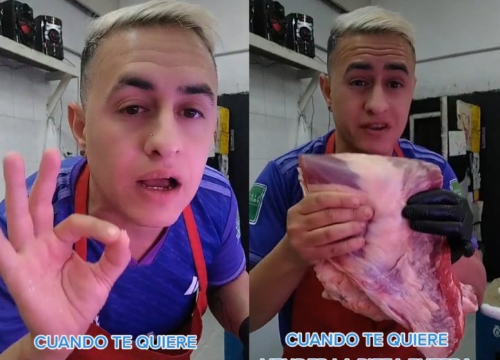 Maurito Laurens, el &quot;carnicero tiktoker&quot; que se divierte y te aconseja con las mejores recomendaciones