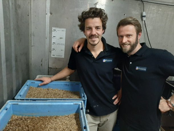 Julien Laurençon: "El rol de los insectos es volver a generar nuevos nutrientes a través de la biodegradación"