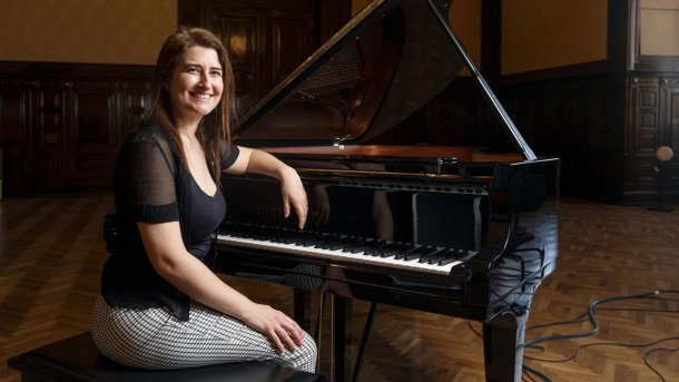 Lucía Caruso, la pianista argentina que brilla en Nueva York: "Todo es trabajo y estudio"