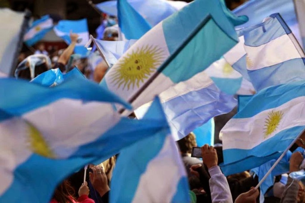 Vino desde Concordia a vender camisetas de la selección: "Por día hice 200.000 pesos"