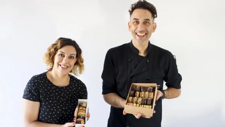 Analía Hadad y Agustín Figueroa: “Cuando estábamos en Malina empezamos a probar sabores y creamos los alfajores”