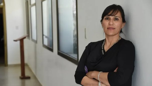 María Cecilia Aburtos: "Cuando entre a trabajar como chofer de camiones arranque con el traslado de explosivos"