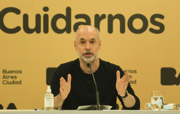 Horacio Rodríguez Larreta: &quot;El nivel de contagios en las escuelas es igual o menor que en la ciudad&quot;