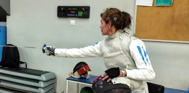 Tuvo lupus, quedó en silla de ruedas y logró salir adelante dos veces: “La expresión corporal que hacía con el baile hoy la hago con el esgrima adaptado”