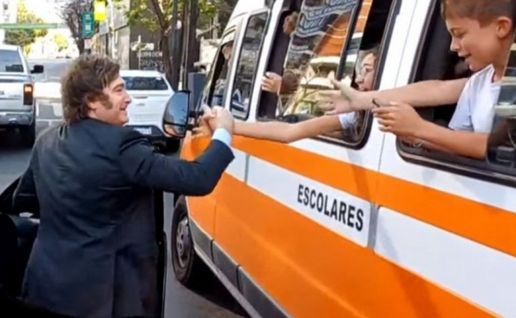 Gabriel, papá de Tobías, uno de los nenes que saludó Milei: "Justo anoche me dijo ´Papá quiero conocer a Milei´"