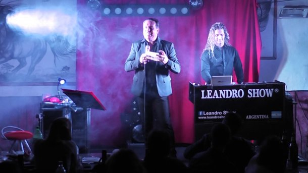 Leandro Show, el último showman