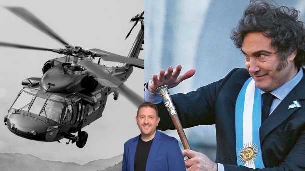"No hay nafta para el helicóptero"