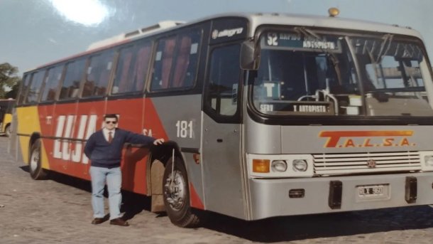 Historia de un colectivero: Daniel Villarreal dice "los de antes éramos mejores"