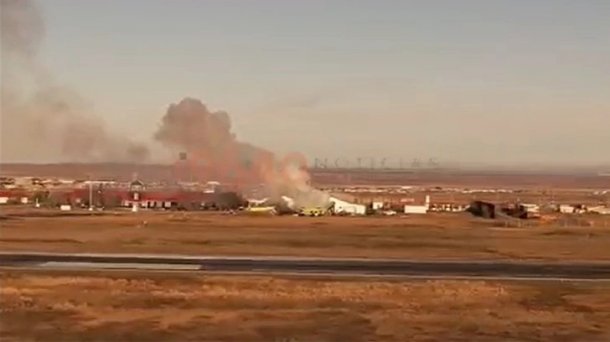 Guadalupe Zamora: "El avión habría iniciado su despegue y por un inconveniente en el motor se produjo la explosión"