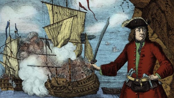 La historia de Henry Avery: el primer pirata con captura internacional por haber robado el tesoro de la corona inglesa"