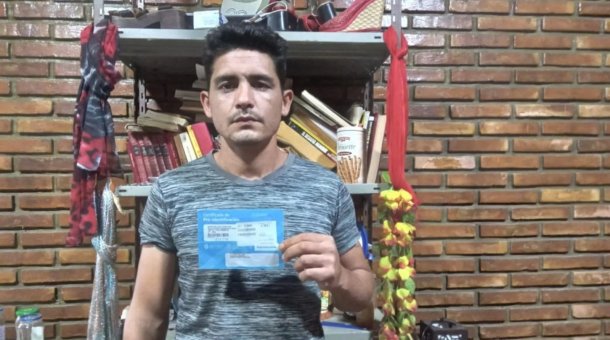 Jonathan Eduardo Sambrana, vivió 30 años sin documento: “Tengo dos hijos y no les pude dar mi apellido”