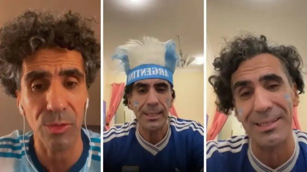 El argentino apodado "el primer hincha" que estuvo preso 293 días en Qatar