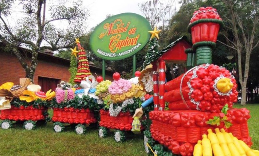 Marta Werle: "Hace 14 años que trabajamos con el decorado de Navidad en Capioví"