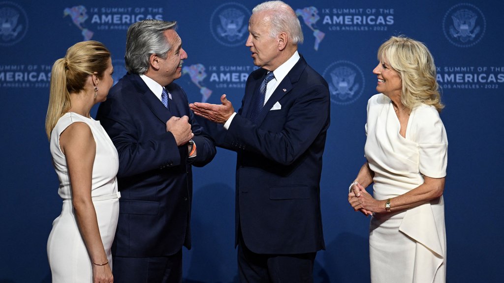 Cumbre Biden - Fernández: &quot;Alberto va a buscar respaldo para la negociación con el FMI y ayudas económicas&quot;