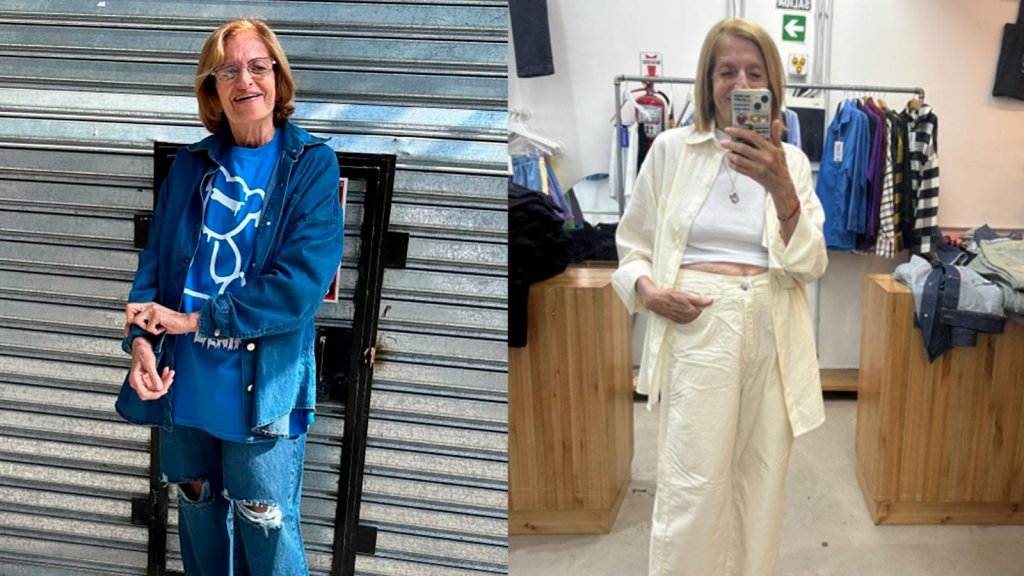 Celia Skel tiene 85 años, es modelo de la marca de ropa de su nieta y es furor en Tiktok