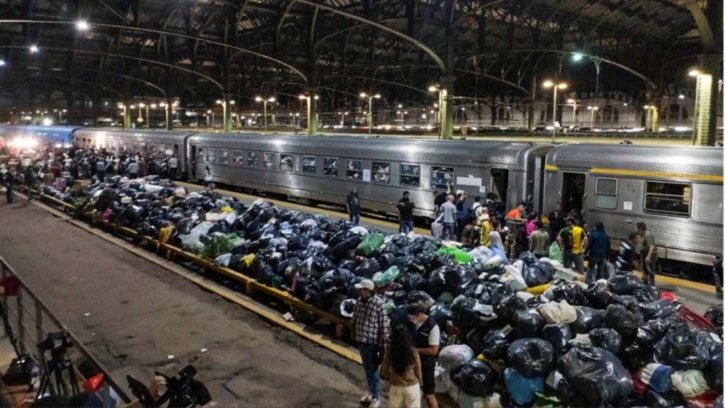 Sergio Rojas: "la gente esperaba el tren con frío, para aplaudirlos y nada más"