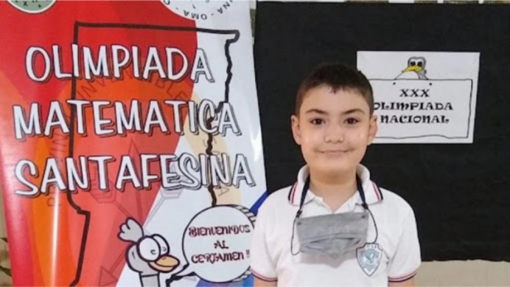 Tiene 11 años y ganó la Olimpíadas Internacionales de Matemáticas