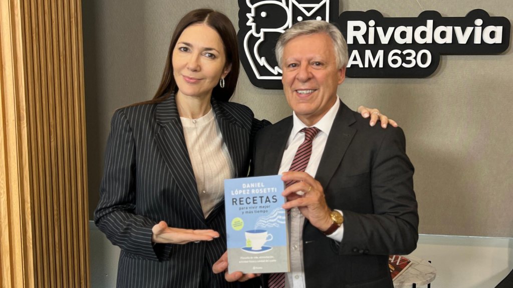El Dr. López Rosetti emocionó a todos con sus recetas de vida