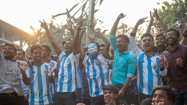 Fanatismo por Argentina en Bangladesh: "Hay una identificación con Messi"