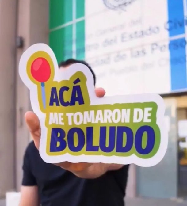 "Acá me tomaron de boludo": la campaña para escrachar organismos públicos impulsada por un militante de Chaco