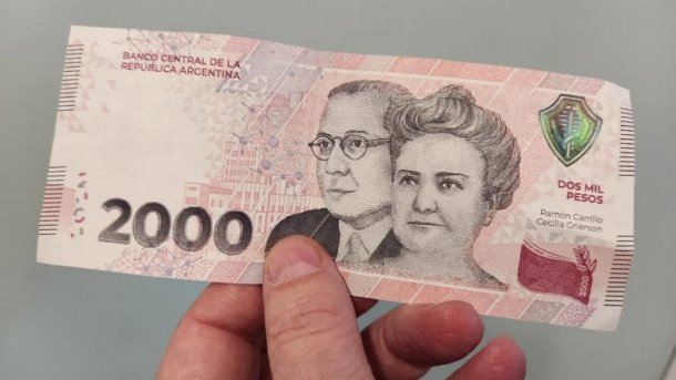 Augusto Ardiles: "El de 2 mil pesos es un billete improvisado"