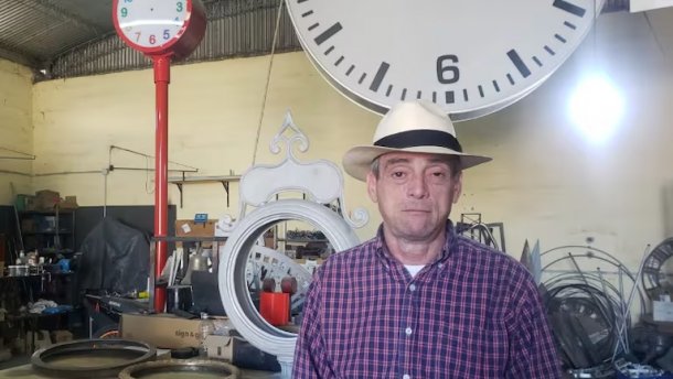 Guillermo del Valle: "Fue un honor haber regalado el reloj que está puesto en la Casa Rosada