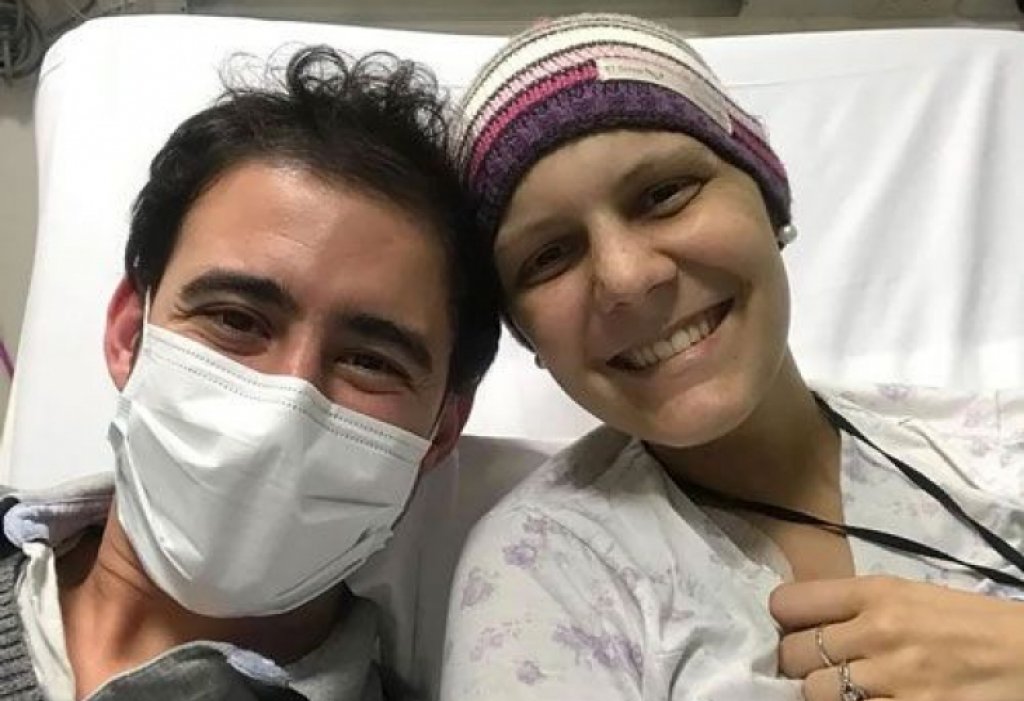 Se enamoraron cuando los dos estaban en tratamiento contra el cáncer y fue la mejor forma de salir adelante
