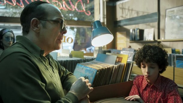 Campi como el rol de padre de Fito Paez en "El amor después del amor"