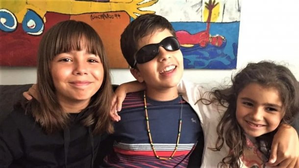 La historia de Nico Molina Baggini, el primer niño ciego destacado de la ciudad de Córdoba